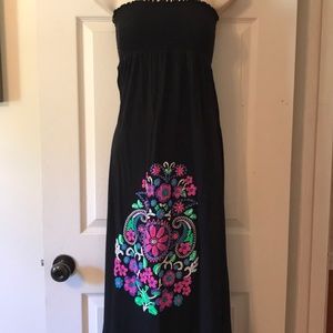 Self Esteem Strapless Dress/ Swim Cover up